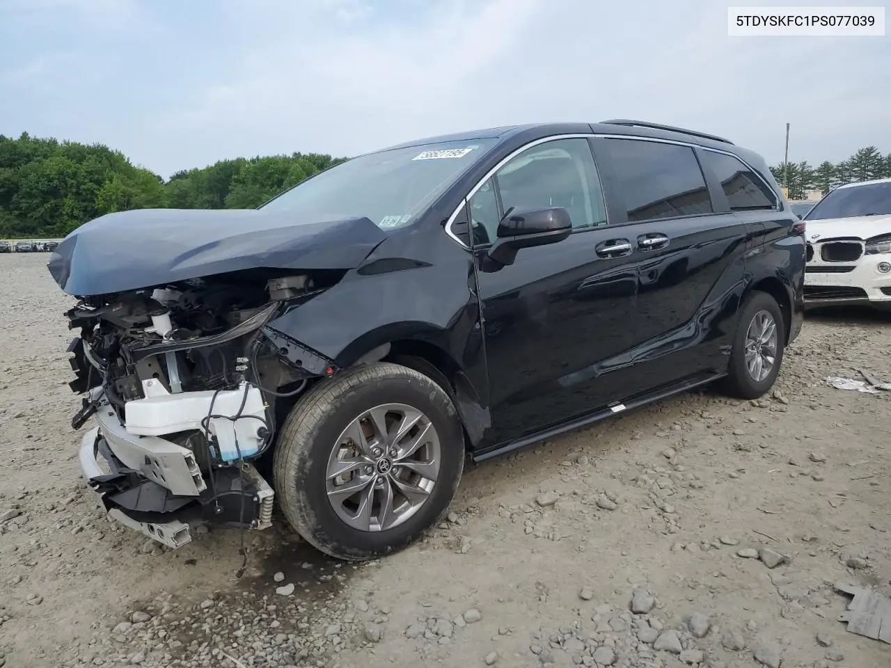 2023 Toyota Sienna Xle VIN: 5TDYSKFC1PS077039 Lot: 58527195
