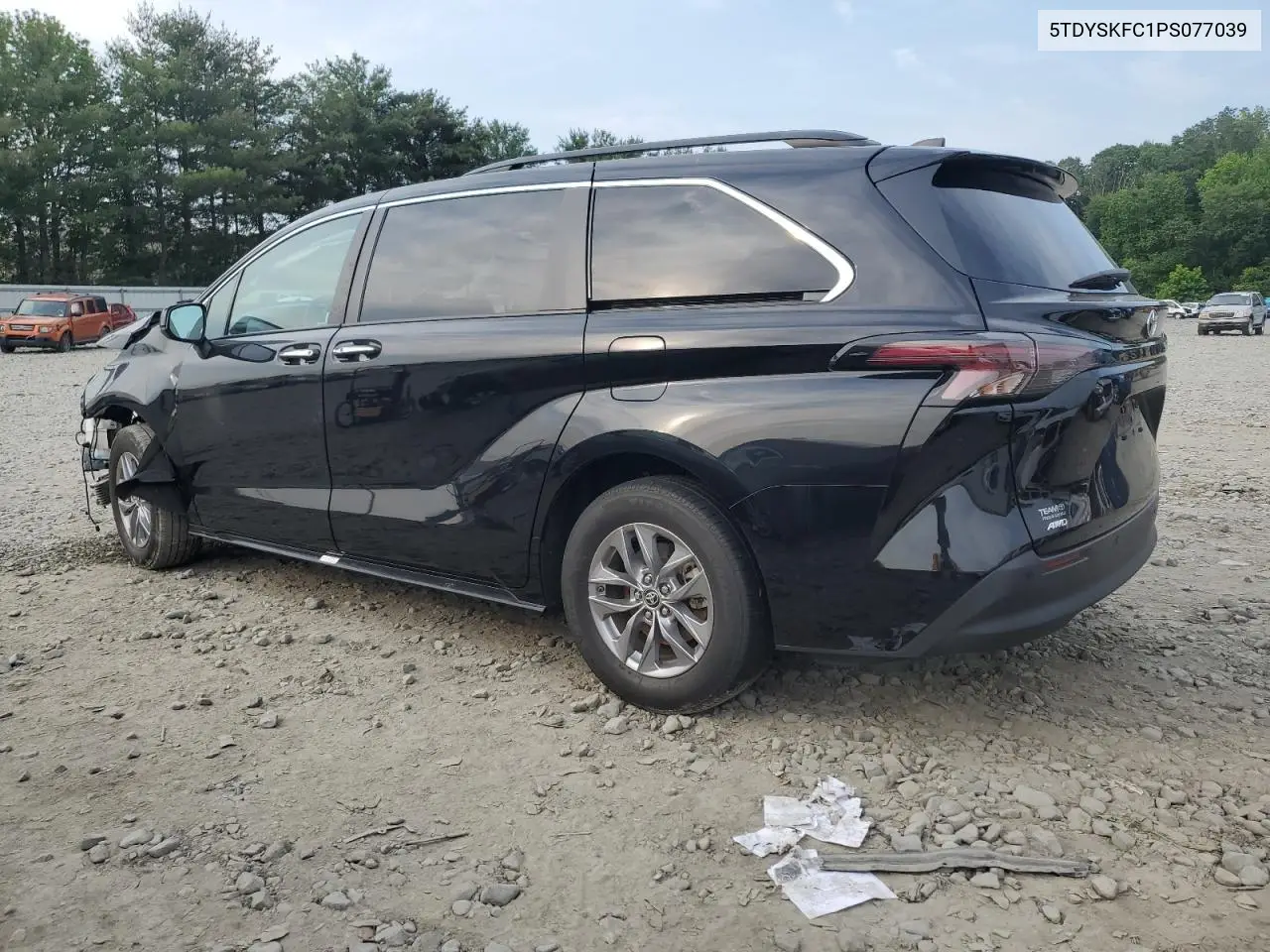 2023 Toyota Sienna Xle VIN: 5TDYSKFC1PS077039 Lot: 58527195