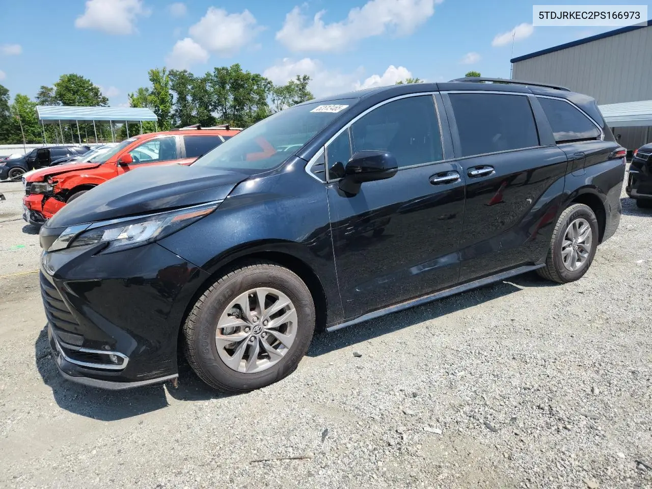 2023 Toyota Sienna Xle VIN: 5TDJRKEC2PS166973 Lot: 62613465
