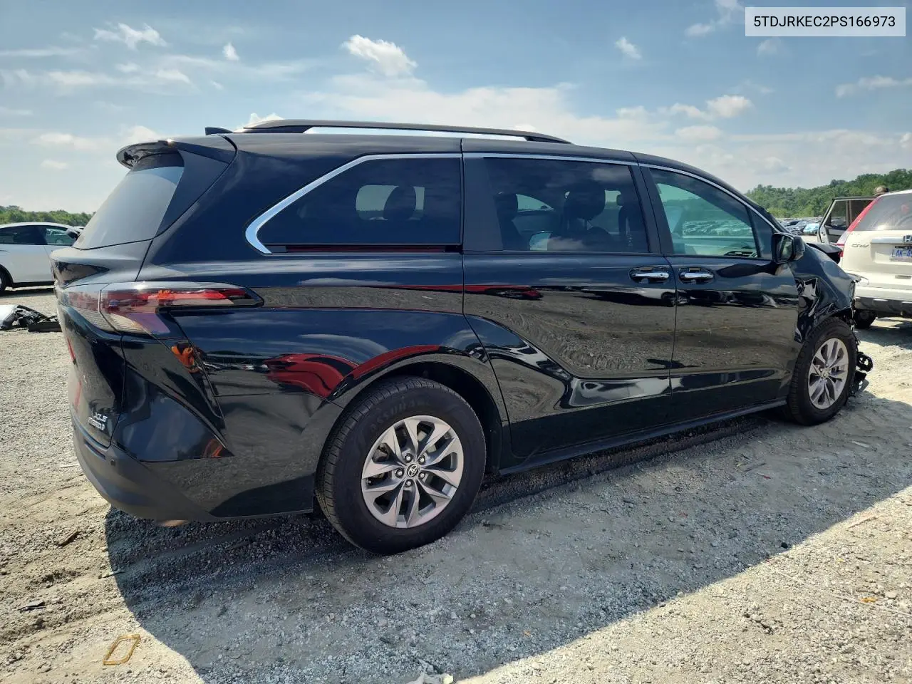 2023 Toyota Sienna Xle VIN: 5TDJRKEC2PS166973 Lot: 62613465