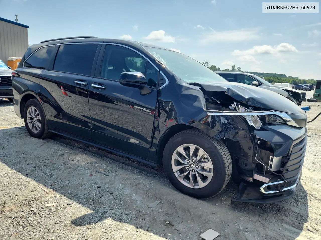 2023 Toyota Sienna Xle VIN: 5TDJRKEC2PS166973 Lot: 62613465