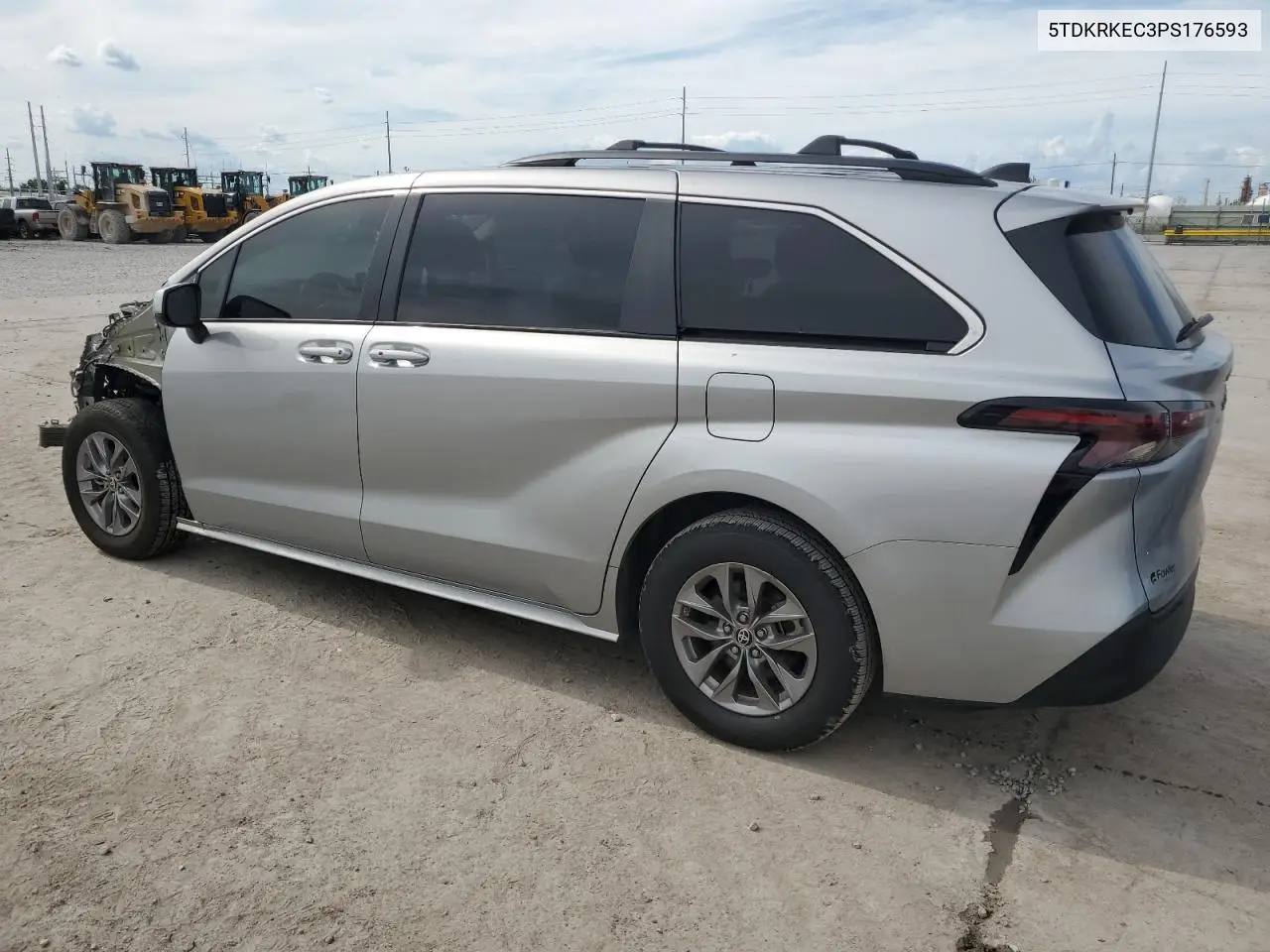 2023 Toyota Sienna Le VIN: 5TDKRKEC3PS176593 Lot: 62993055