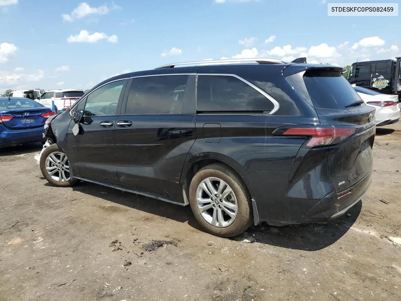 2023 Toyota Sienna Limited VIN: 5TDESKFC0PS082459 Lot: 63197385