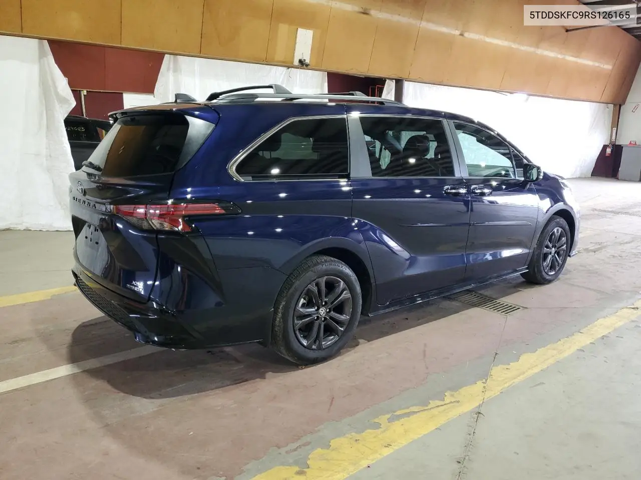 2024 Toyota Sienna Xse VIN: 5TDDSKFC9RS126165 Lot: 52512975