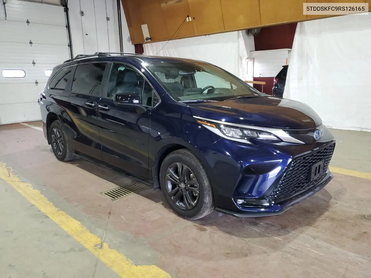 2024 Toyota Sienna Xse VIN: 5TDDSKFC9RS126165 Lot: 52512975