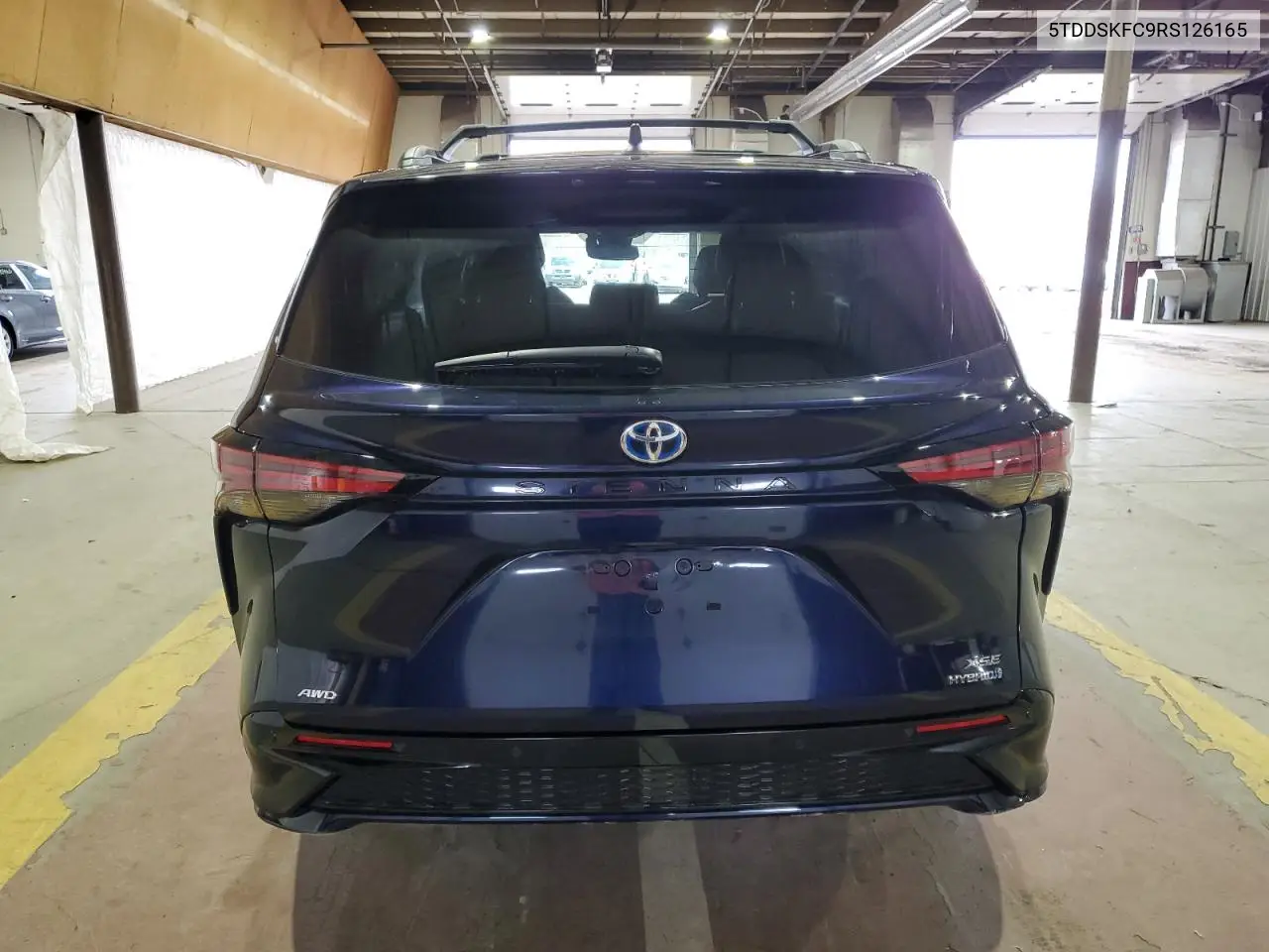 2024 Toyota Sienna Xse VIN: 5TDDSKFC9RS126165 Lot: 52512975