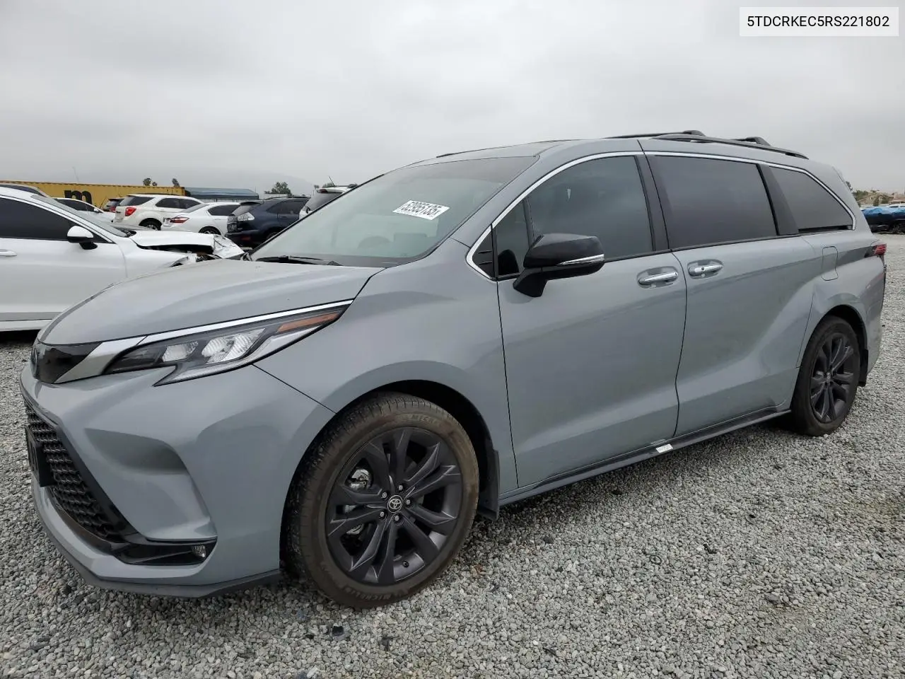 2024 Toyota Sienna Xse VIN: 5TDCRKEC5RS221802 Lot: 52955135