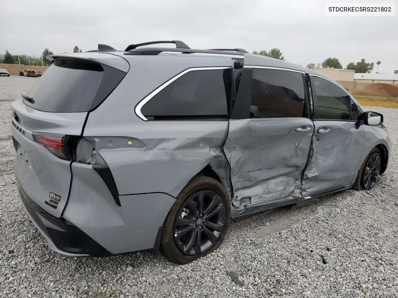 2024 Toyota Sienna Xse VIN: 5TDCRKEC5RS221802 Lot: 52955135