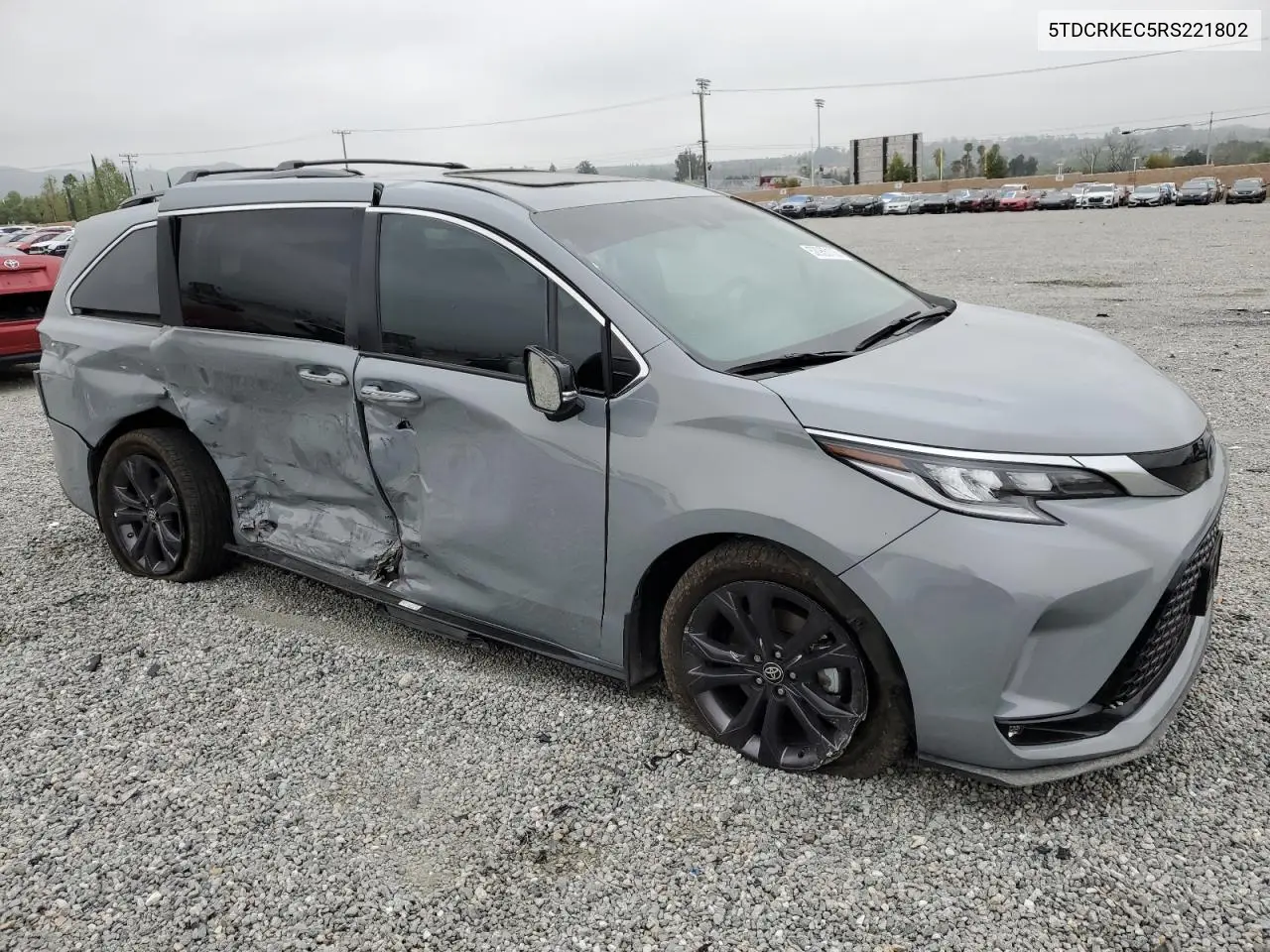 2024 Toyota Sienna Xse VIN: 5TDCRKEC5RS221802 Lot: 52955135