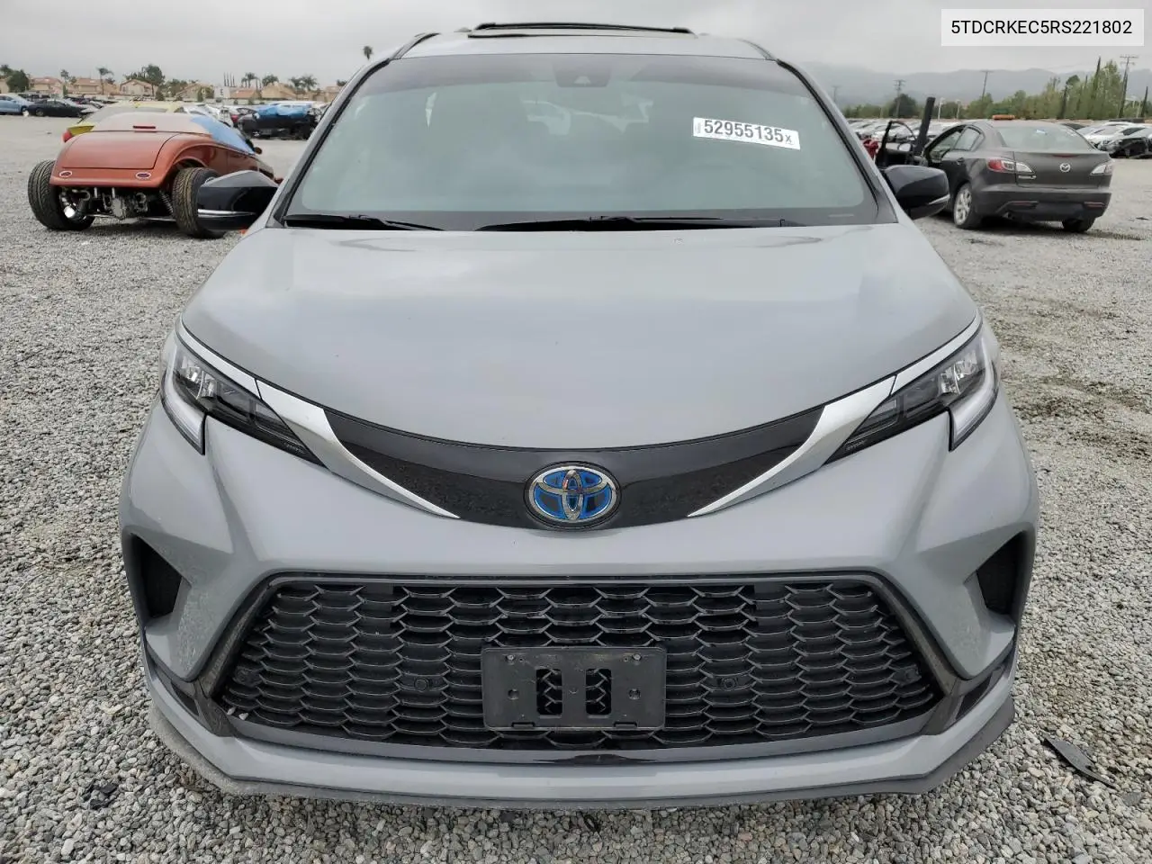 2024 Toyota Sienna Xse VIN: 5TDCRKEC5RS221802 Lot: 52955135