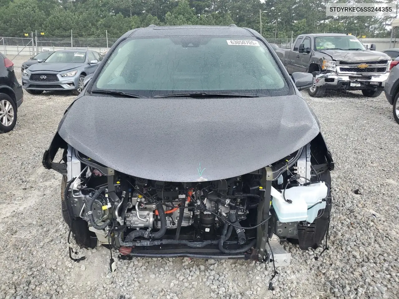2025 Toyota Sienna Xle VIN: 5TDYRKEC6SS244355 Lot: 63050705