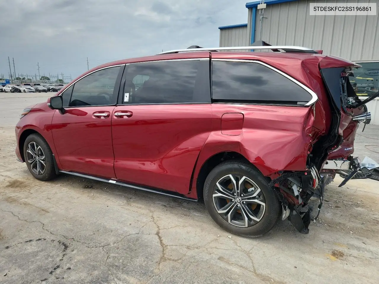 2025 Toyota Sienna Limited VIN: 5TDESKFC2SS196861 Lot: 63494525