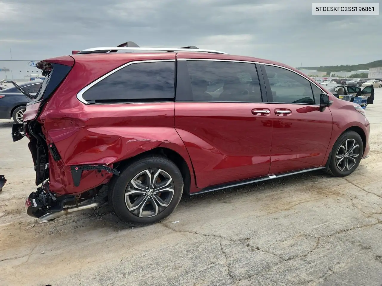 2025 Toyota Sienna Limited VIN: 5TDESKFC2SS196861 Lot: 63494525
