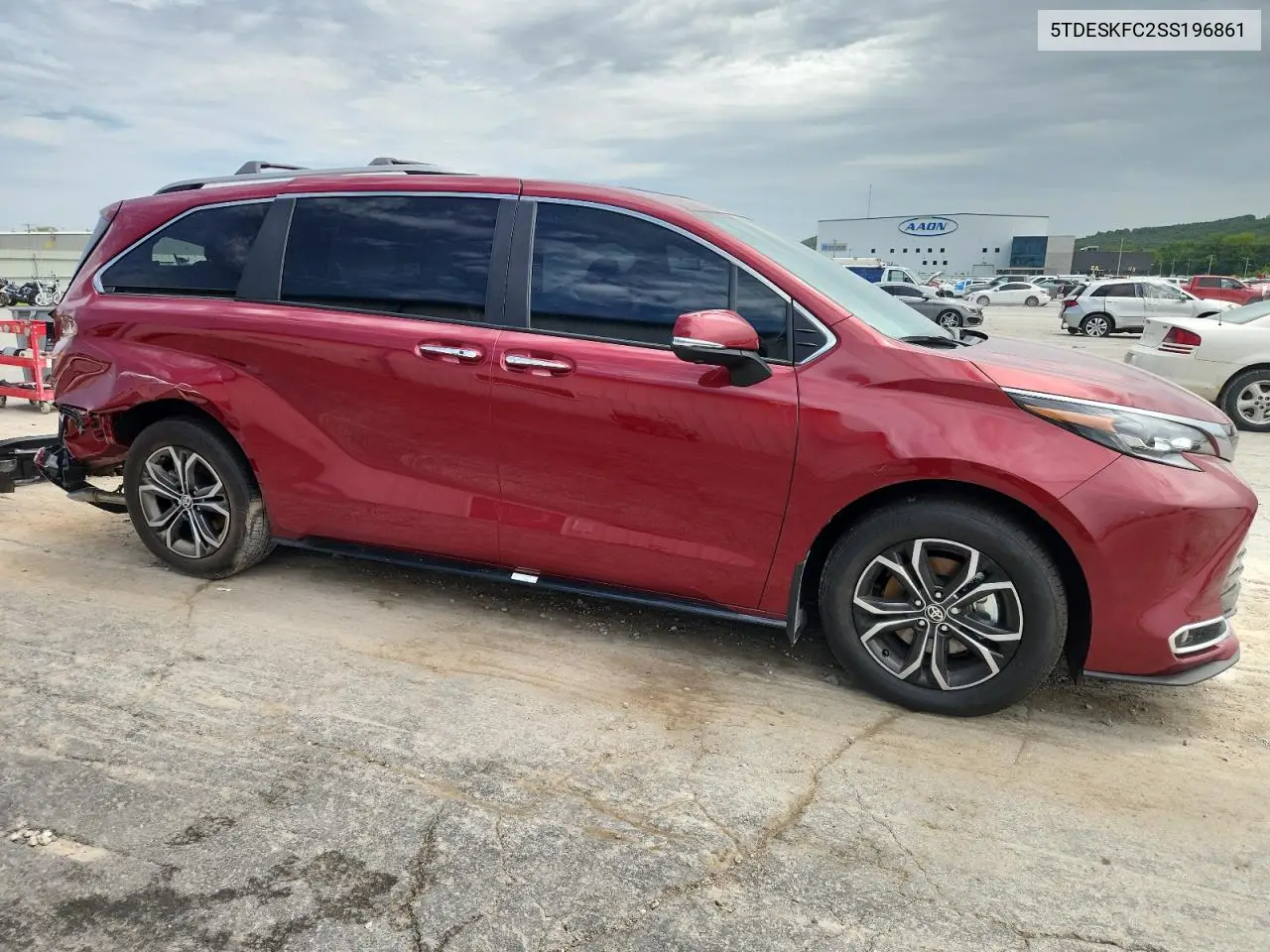 2025 Toyota Sienna Limited VIN: 5TDESKFC2SS196861 Lot: 63494525