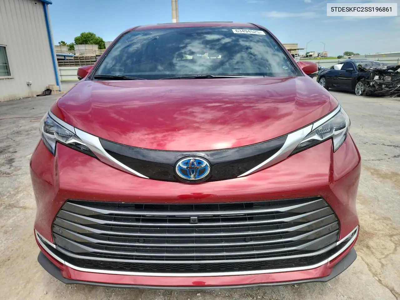 2025 Toyota Sienna Limited VIN: 5TDESKFC2SS196861 Lot: 63494525