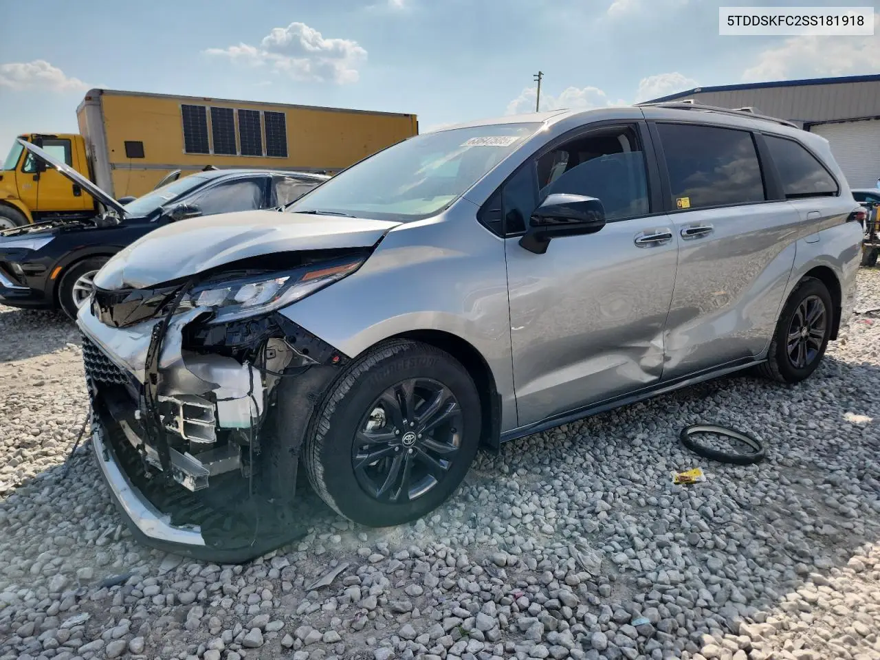 2025 Toyota Sienna Xse VIN: 5TDDSKFC2SS181918 Lot: 63647505