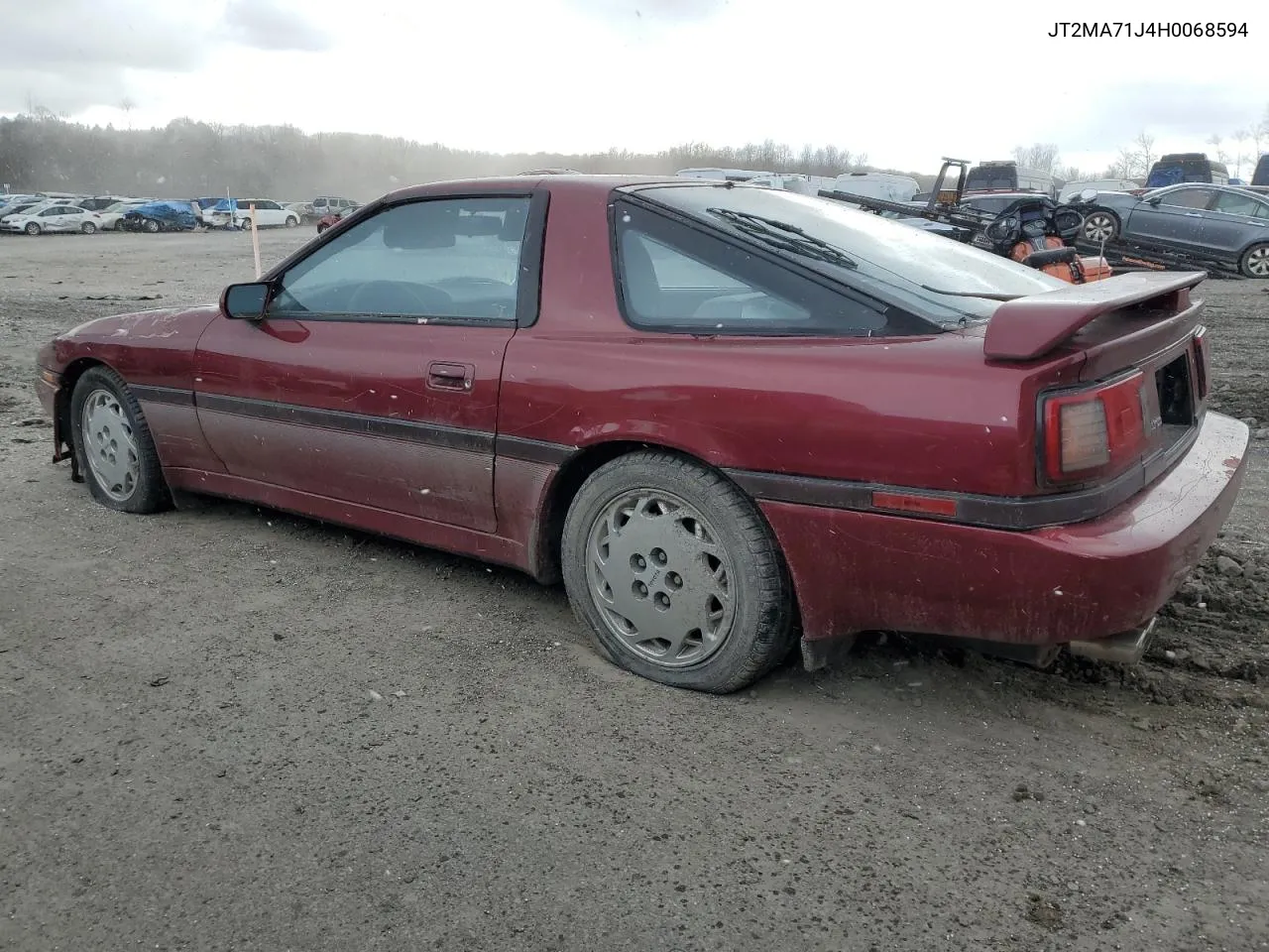 1987 Toyota Supra Sport Roof VIN: JT2MA71J4H0068594 Lot: 81918653
