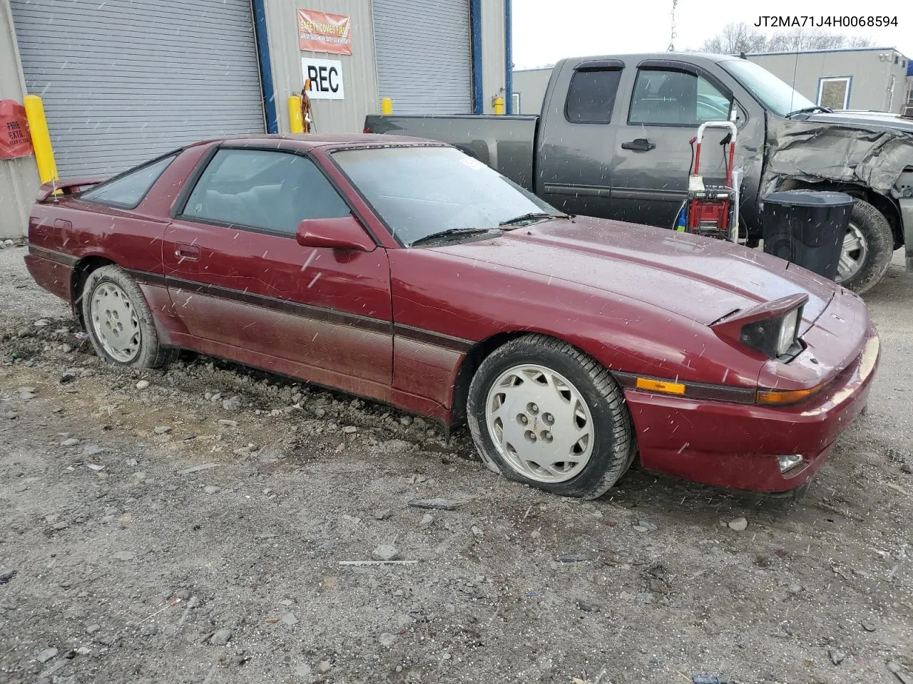 1987 Toyota Supra Sport Roof VIN: JT2MA71J4H0068594 Lot: 81918653