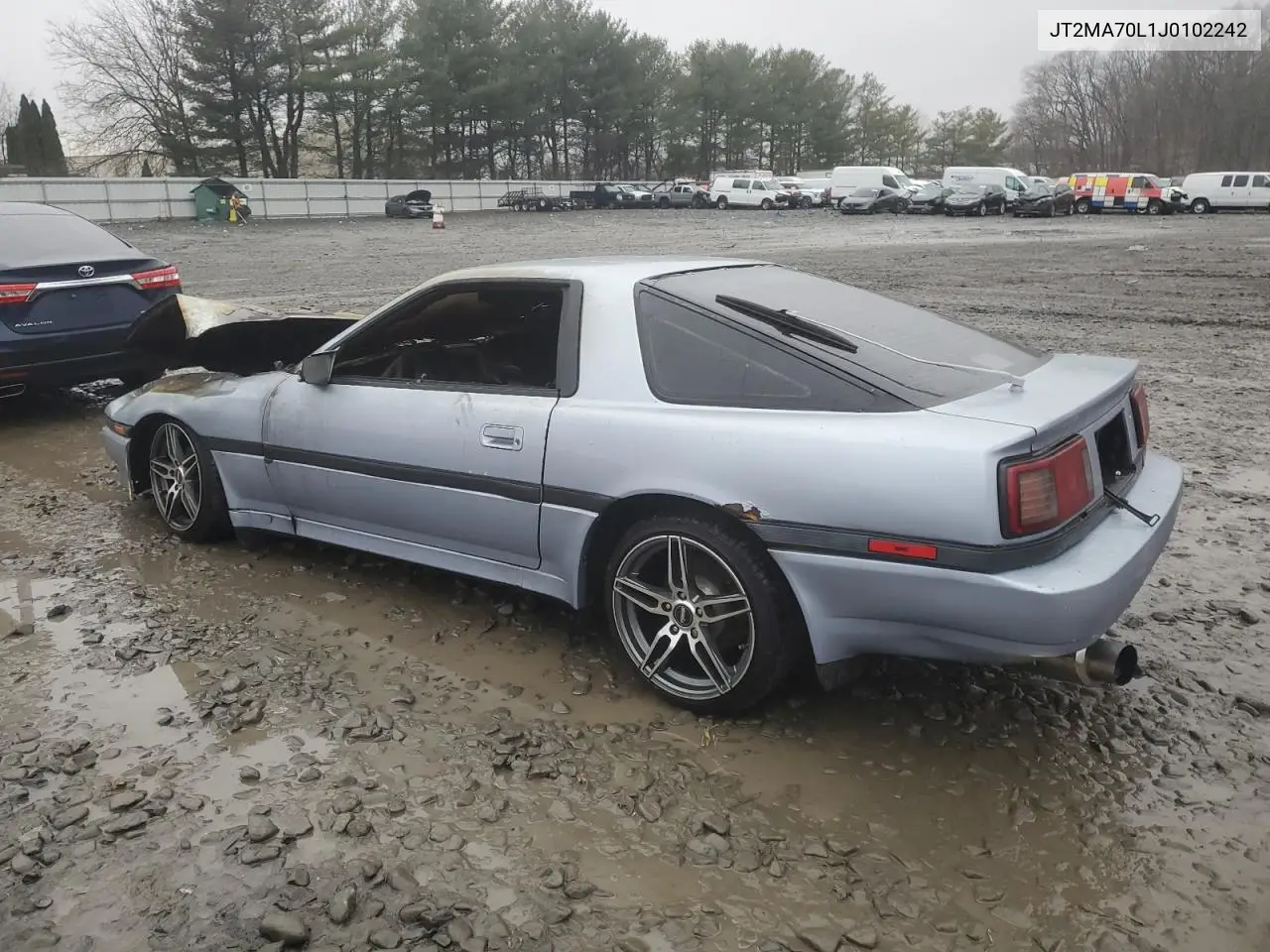 1988 Toyota Supra VIN: JT2MA70L1J0102242 Lot: 43374285