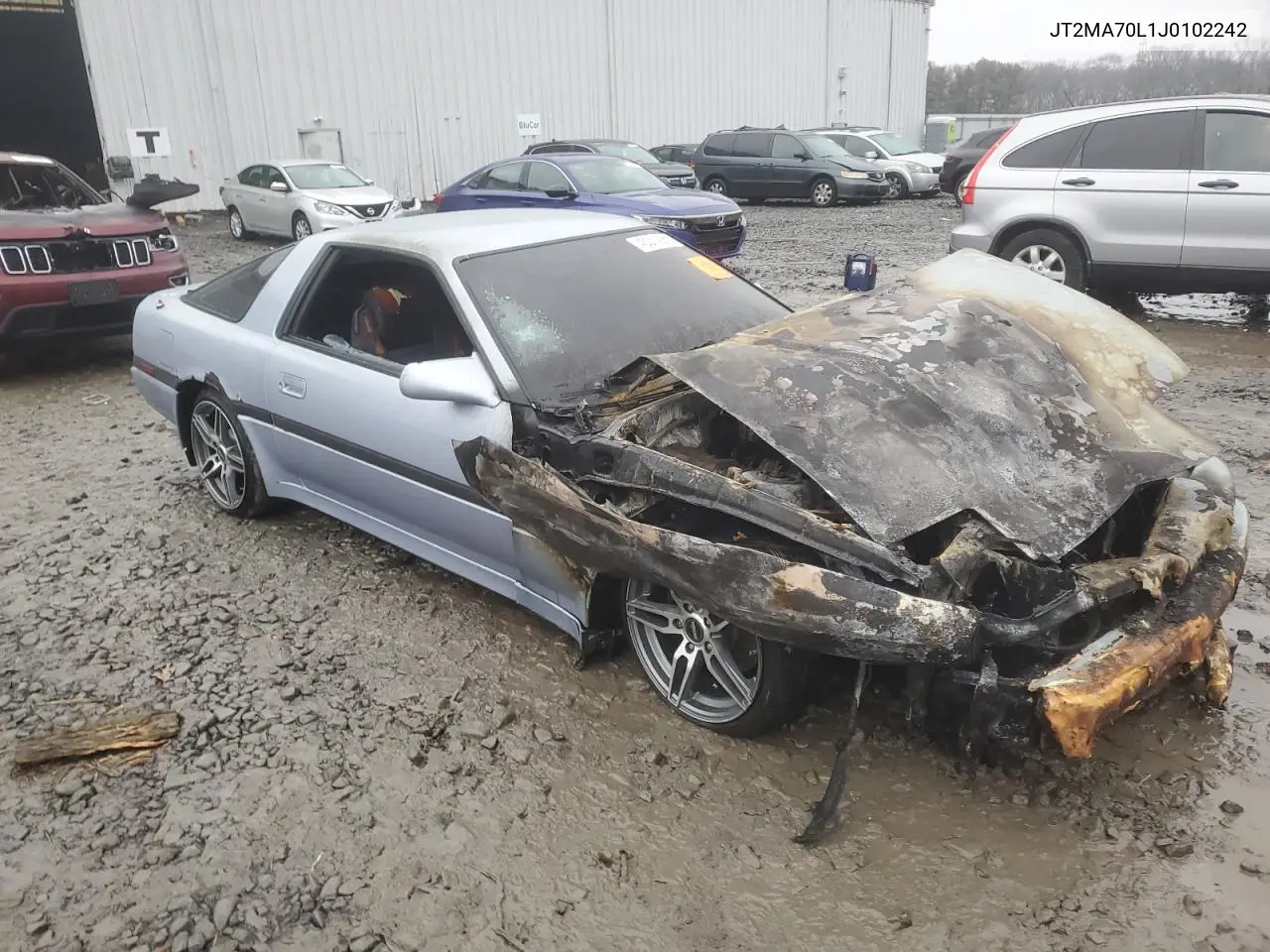 1988 Toyota Supra VIN: JT2MA70L1J0102242 Lot: 43374285