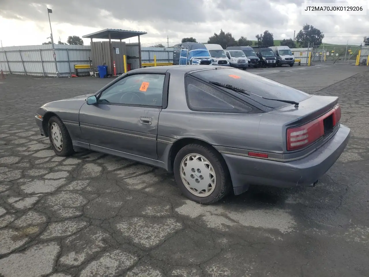 1989 Toyota Supra Sport Roof VIN: JT2MA70J0K0129206 Lot: 49935025