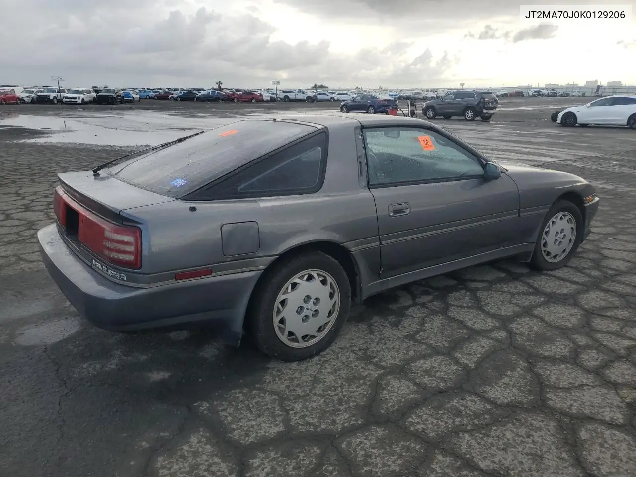 1989 Toyota Supra Sport Roof VIN: JT2MA70J0K0129206 Lot: 49935025
