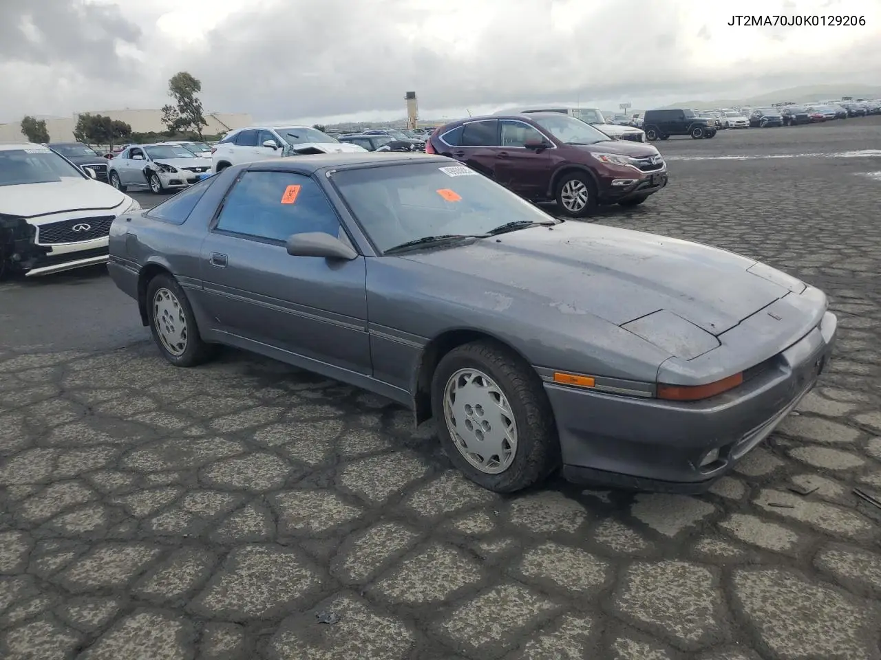 1989 Toyota Supra Sport Roof VIN: JT2MA70J0K0129206 Lot: 49935025