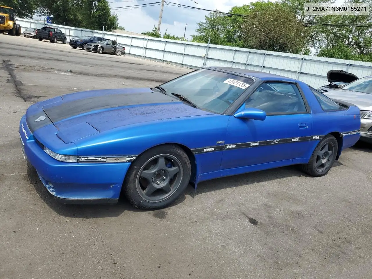 1991 Toyota Supra Sport Roof VIN: JT2MA71N3M0155271 Lot: 62521135