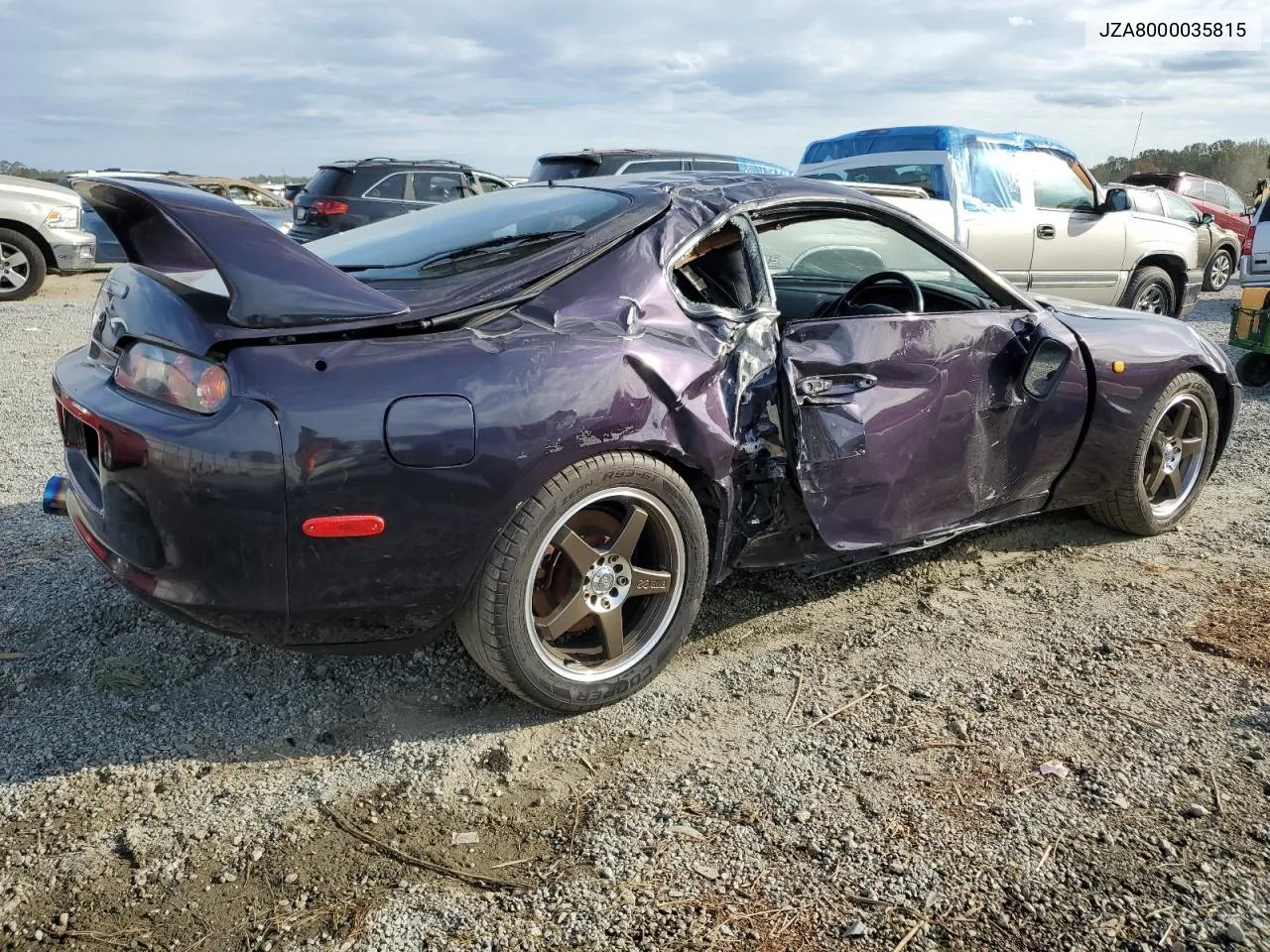 1996 Toyota Supra VIN: JZA8000035815 Lot: 76387034