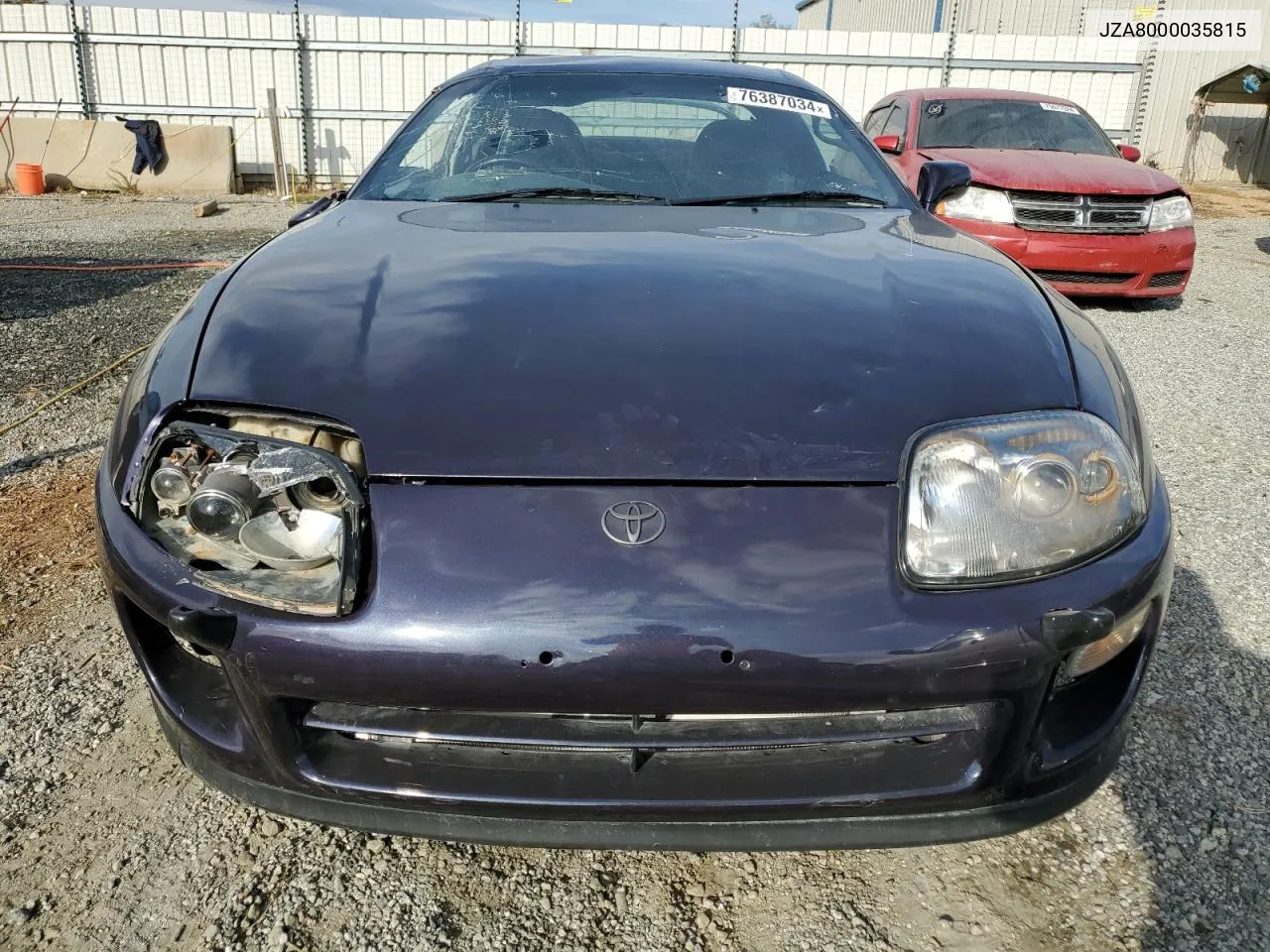 1996 Toyota Supra VIN: JZA8000035815 Lot: 76387034