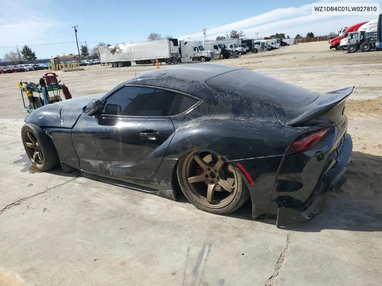2020 Toyota Supra Base VIN: WZ1DB4C01LW027810 Lot: 45732275