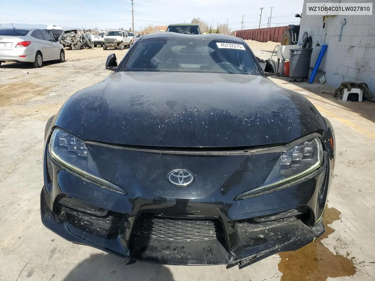 2020 Toyota Supra Base VIN: WZ1DB4C01LW027810 Lot: 45732275