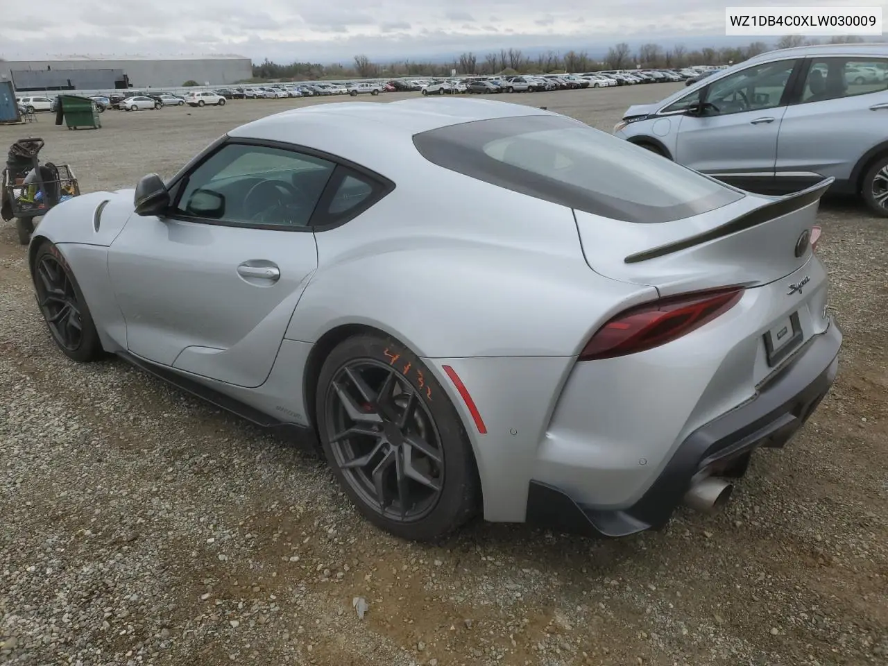 2020 Toyota Supra Base VIN: WZ1DB4C0XLW030009 Lot: 47809555