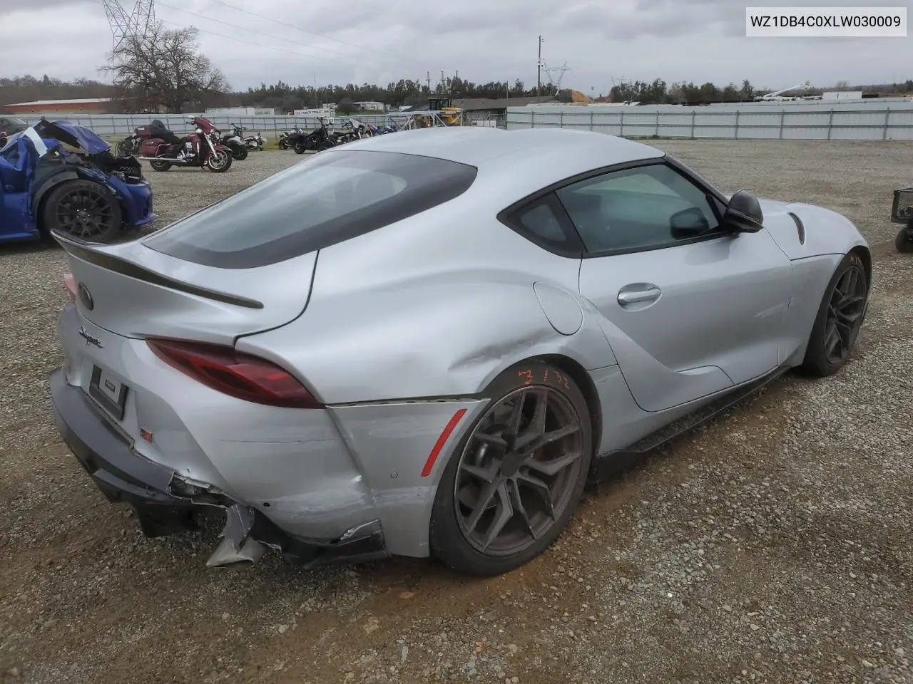 2020 Toyota Supra Base VIN: WZ1DB4C0XLW030009 Lot: 47809555