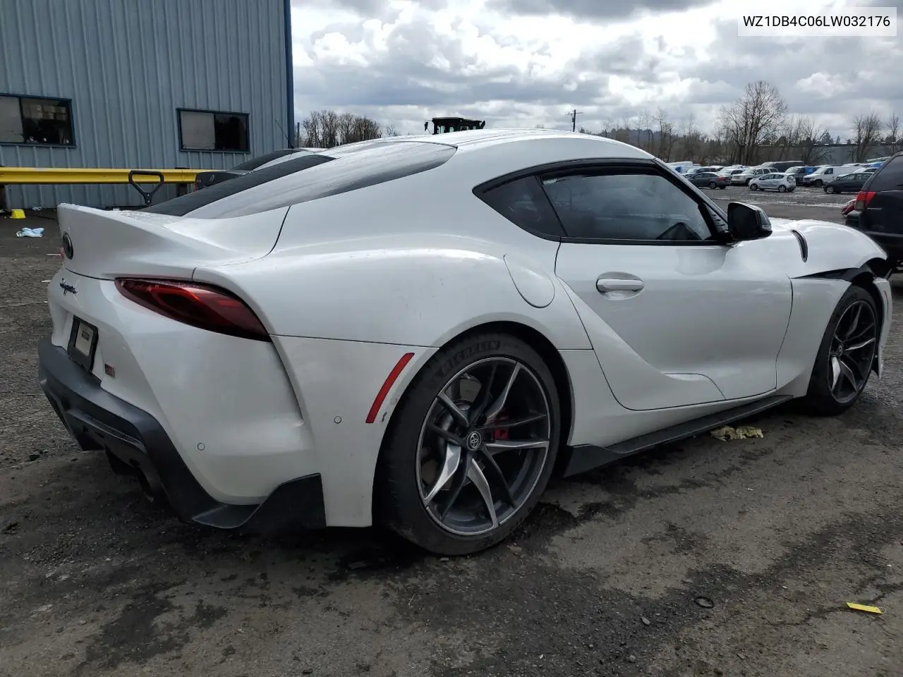 2020 Toyota Supra Base VIN: WZ1DB4C06LW032176 Lot: 49458085