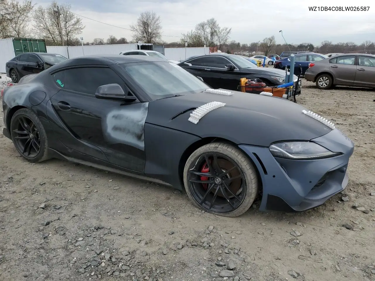 2020 Toyota Supra Base VIN: WZ1DB4C08LW026587 Lot: 50378495