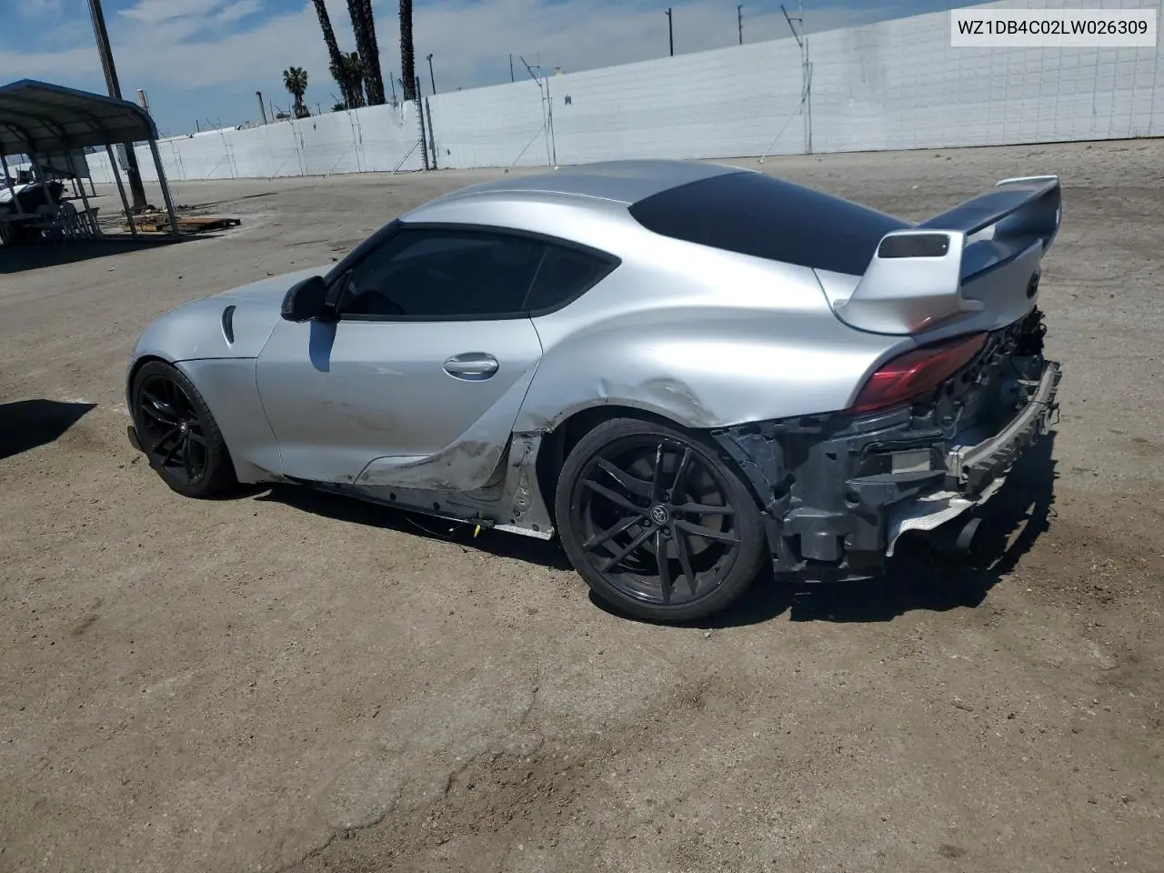 2020 Toyota Supra Base VIN: WZ1DB4C02LW026309 Lot: 52378205