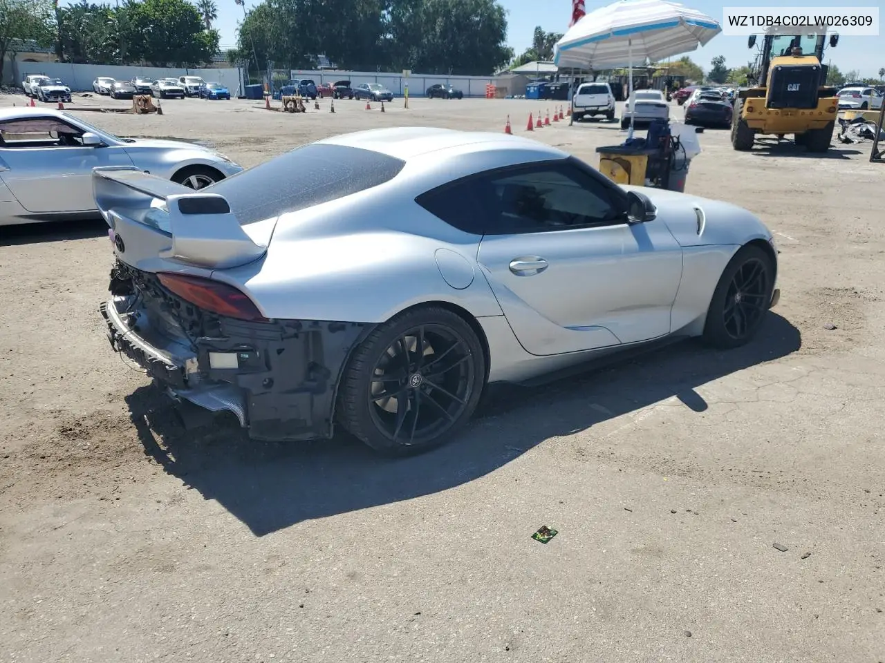 2020 Toyota Supra Base VIN: WZ1DB4C02LW026309 Lot: 52378205