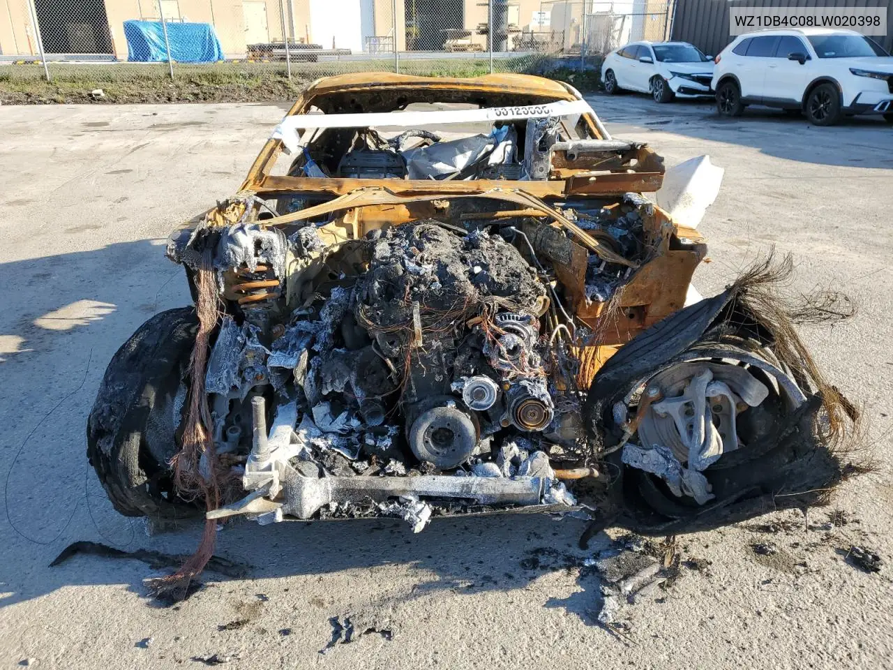2020 Toyota Supra Base VIN: WZ1DB4C08LW020398 Lot: 53123535