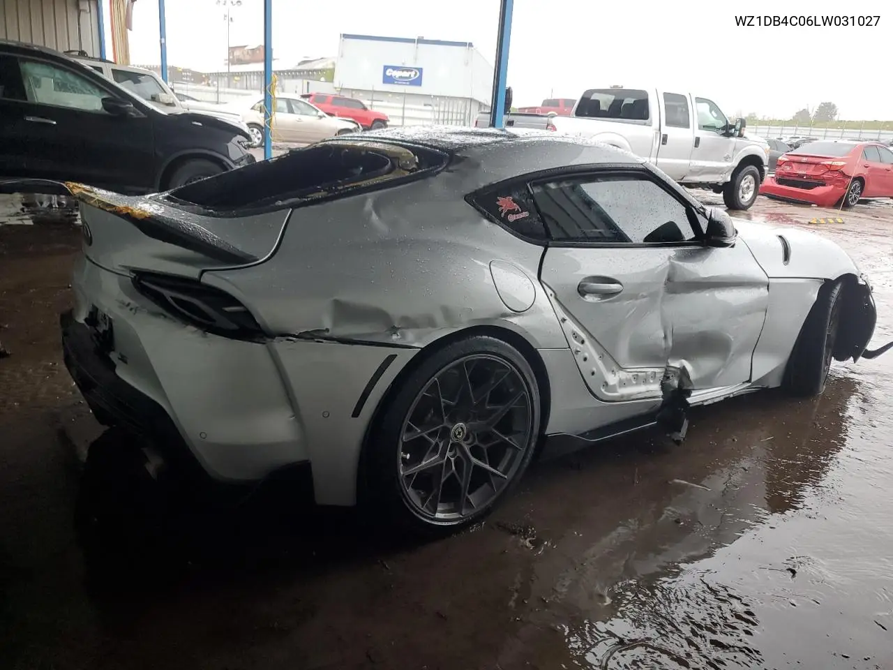 2020 Toyota Supra Base VIN: WZ1DB4C06LW031027 Lot: 55743535