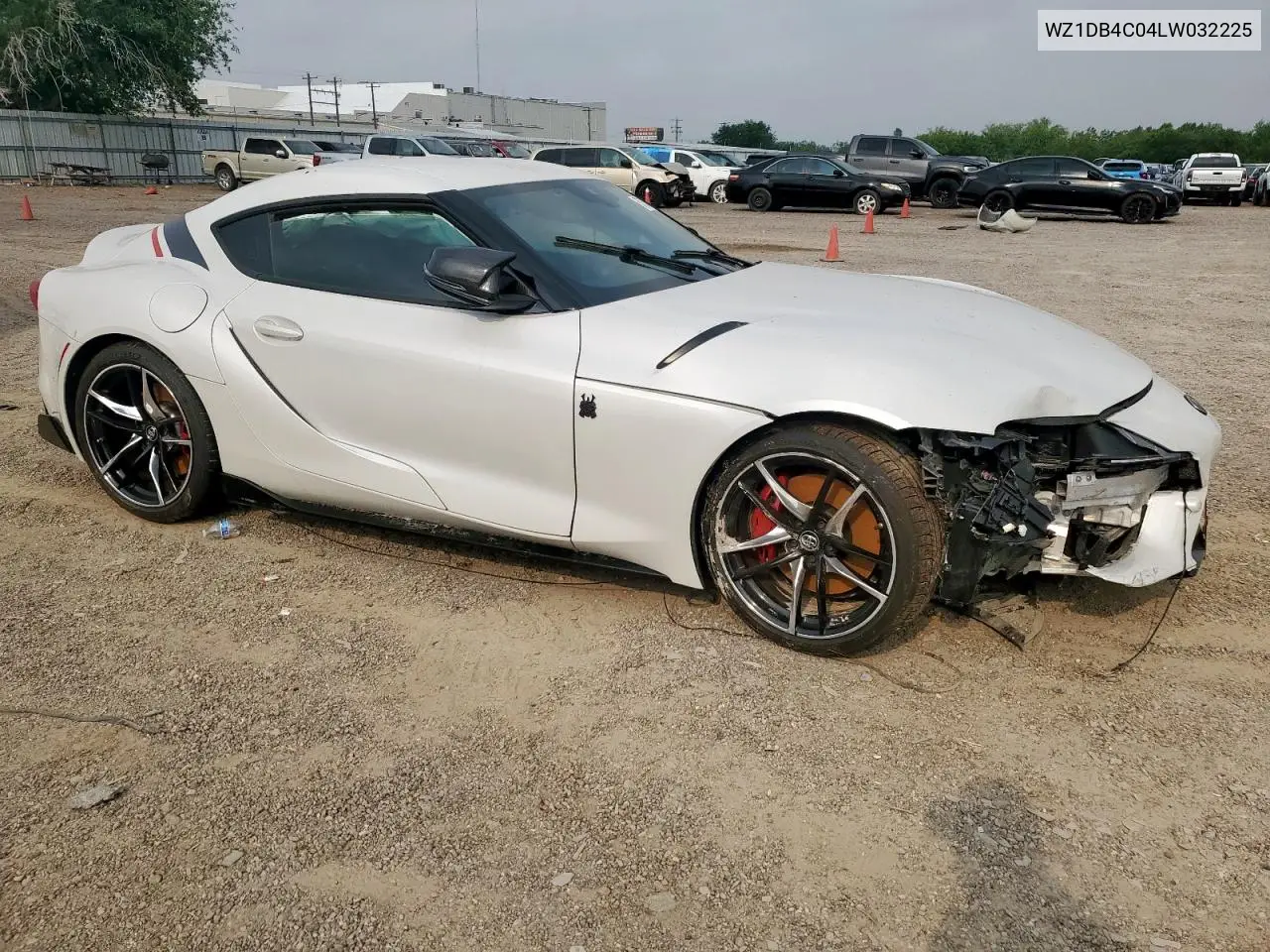 2020 Toyota Supra Base VIN: WZ1DB4C04LW032225 Lot: 57639875