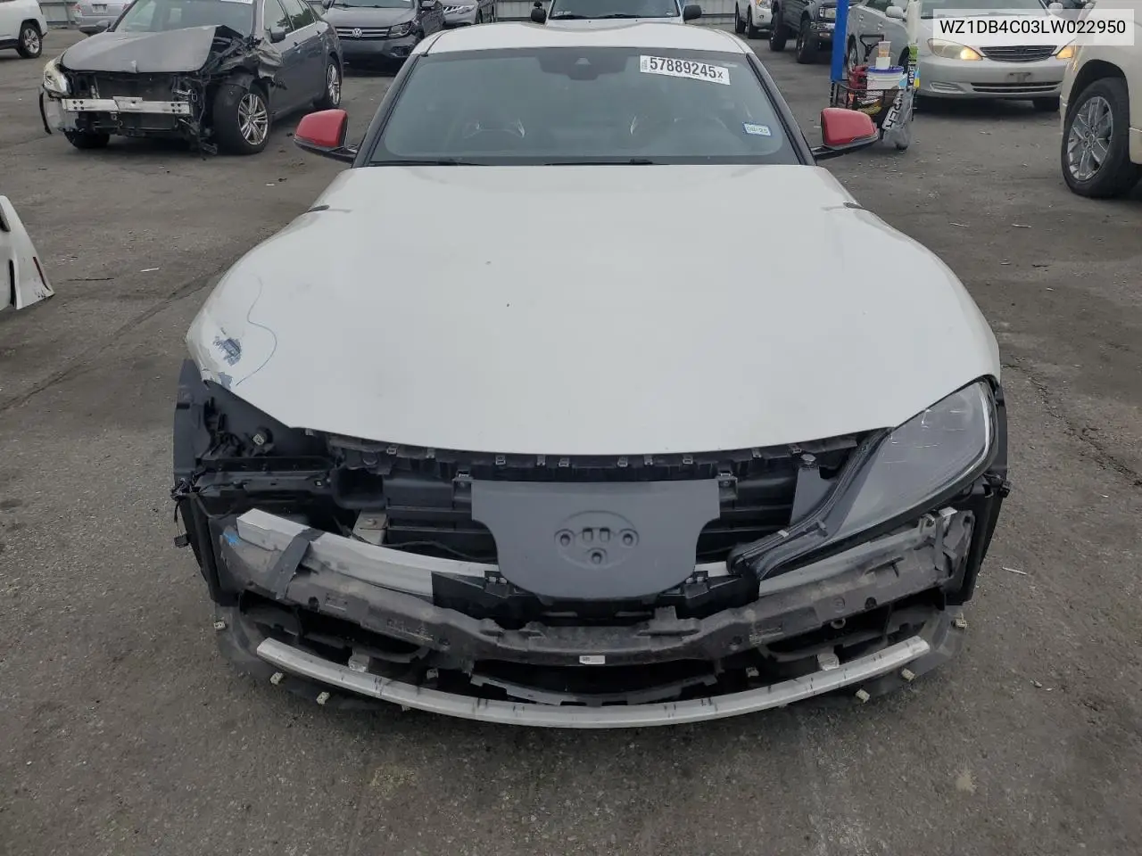 2020 Toyota Supra Base VIN: WZ1DB4C03LW022950 Lot: 57889245