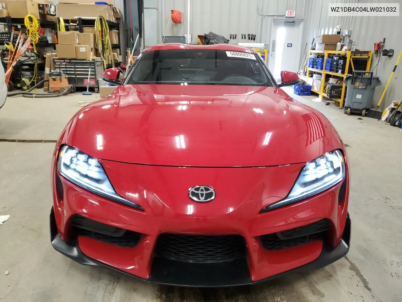2020 Toyota Supra Base VIN: WZ1DB4C04LW021032 Lot: 58806825