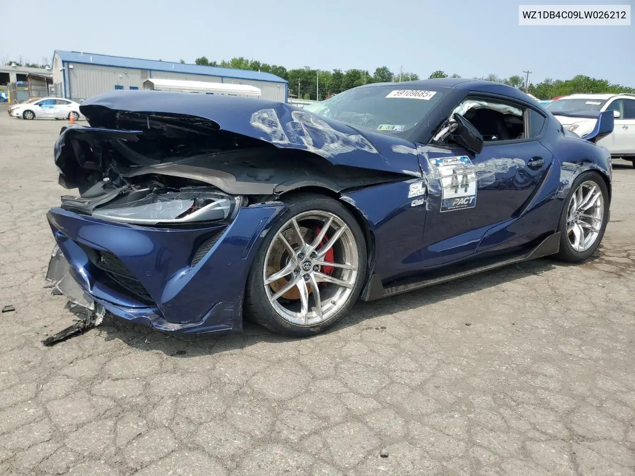 2020 Toyota Supra Base VIN: WZ1DB4C09LW026212 Lot: 59109685
