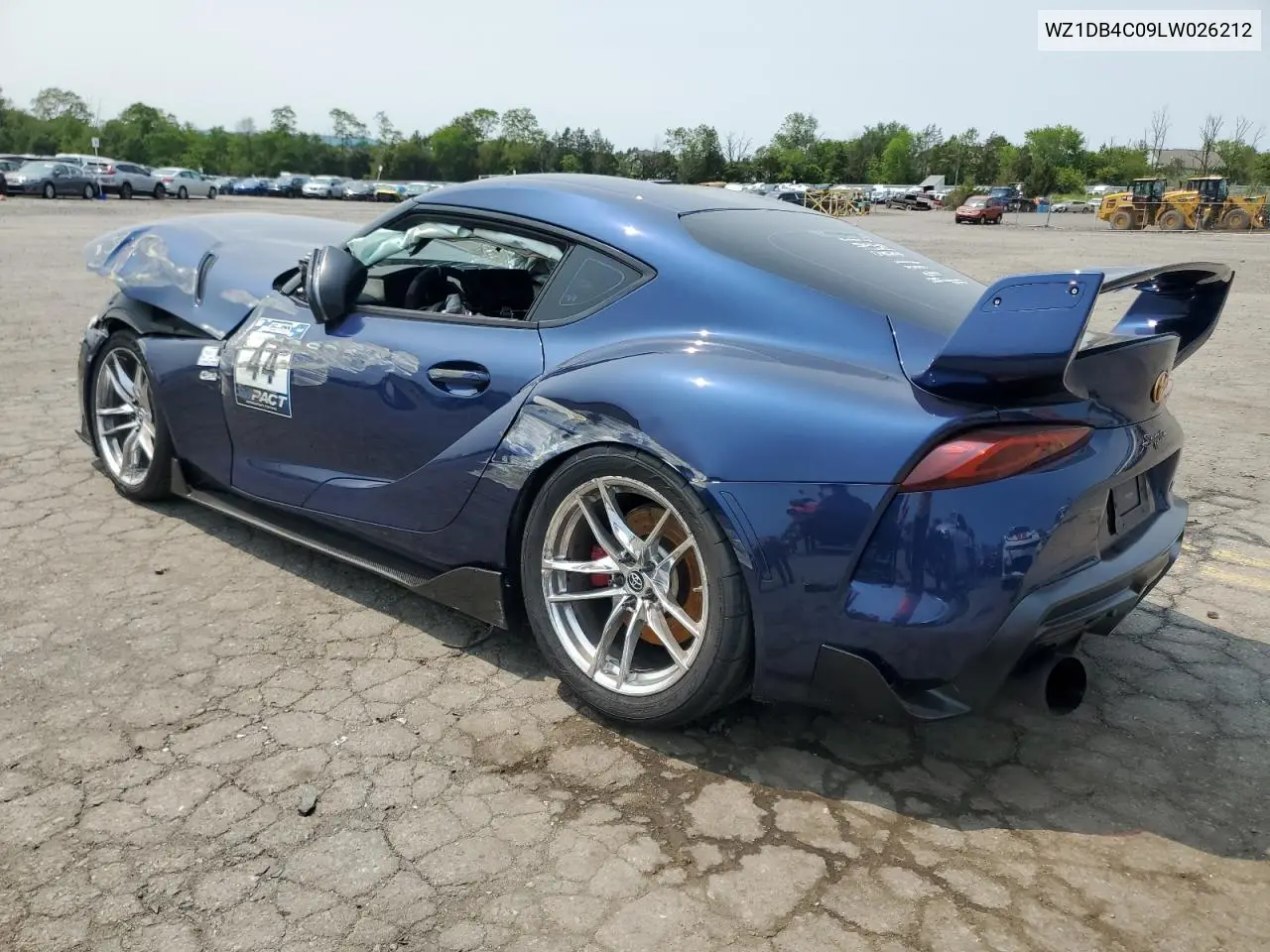 2020 Toyota Supra Base VIN: WZ1DB4C09LW026212 Lot: 59109685