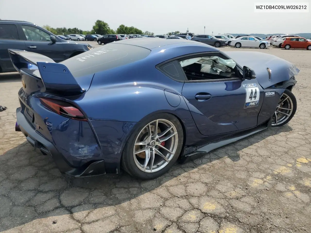 2020 Toyota Supra Base VIN: WZ1DB4C09LW026212 Lot: 59109685