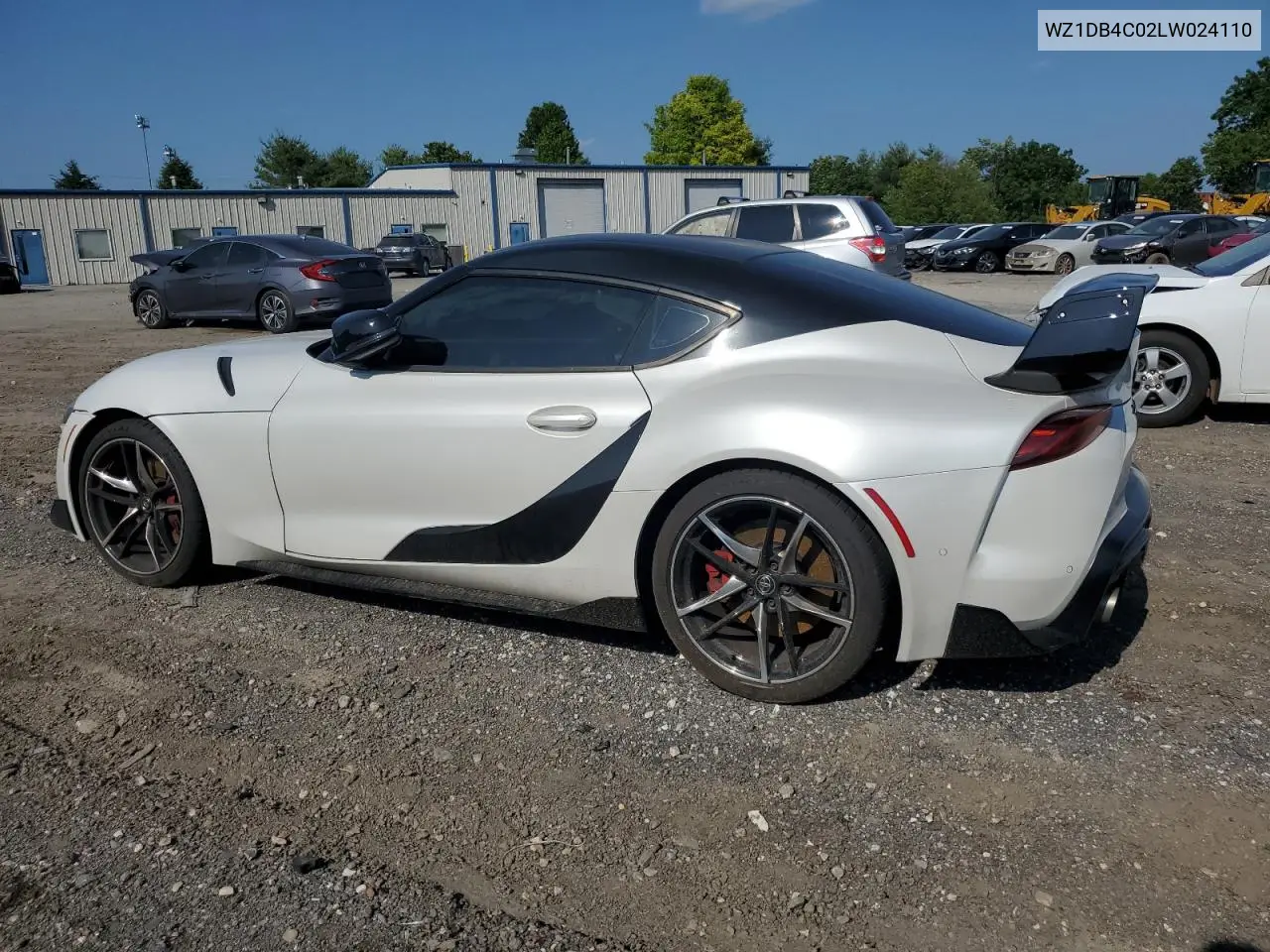 2020 Toyota Supra Base VIN: WZ1DB4C02LW024110 Lot: 60057005