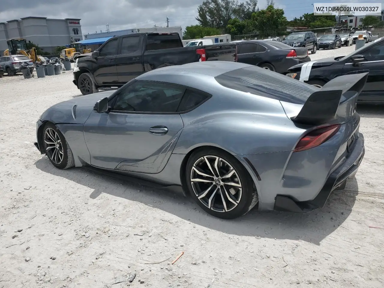 2020 Toyota Supra Base VIN: WZ1DB4C02LW030327 Lot: 61451485