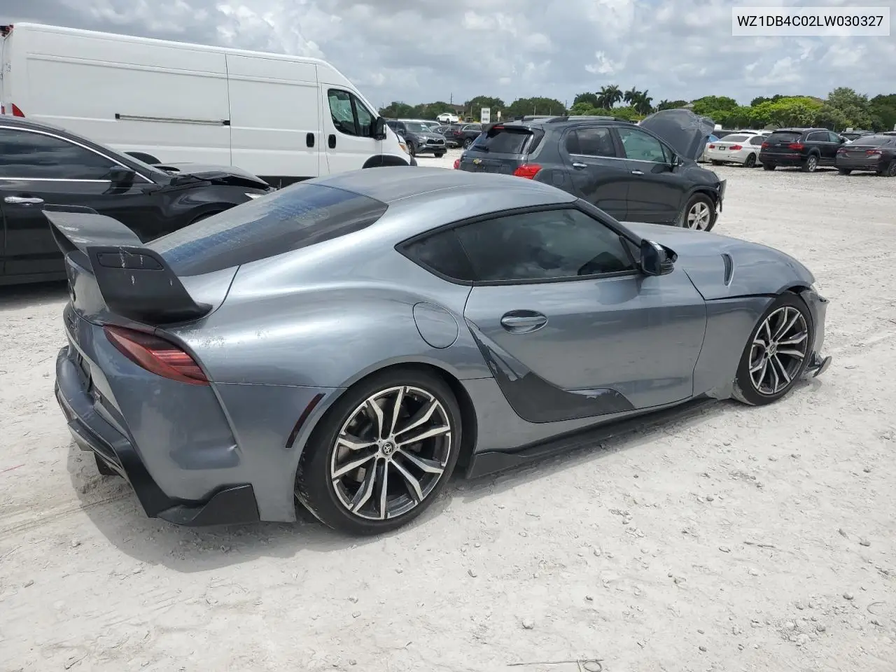 2020 Toyota Supra Base VIN: WZ1DB4C02LW030327 Lot: 61451485