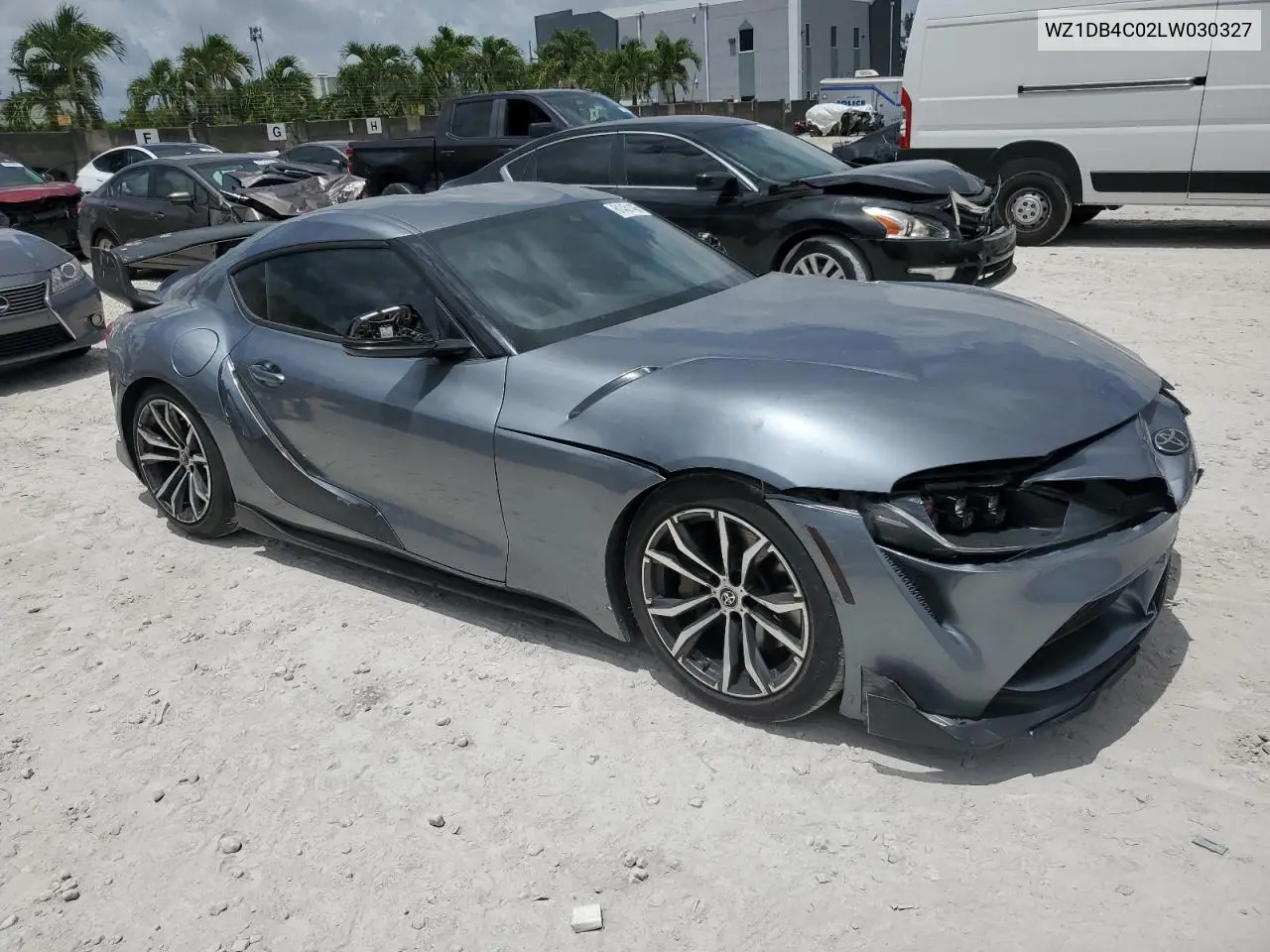 2020 Toyota Supra Base VIN: WZ1DB4C02LW030327 Lot: 61451485